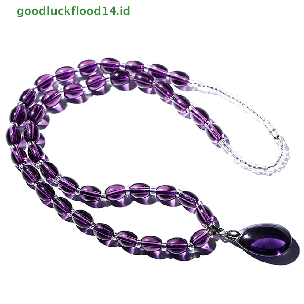 [GOOGFOUR] Kalung Amethyst Gelang Kristal Kerajinan Crystal Decorativas Perhiasan Batu Mentah [TOP]