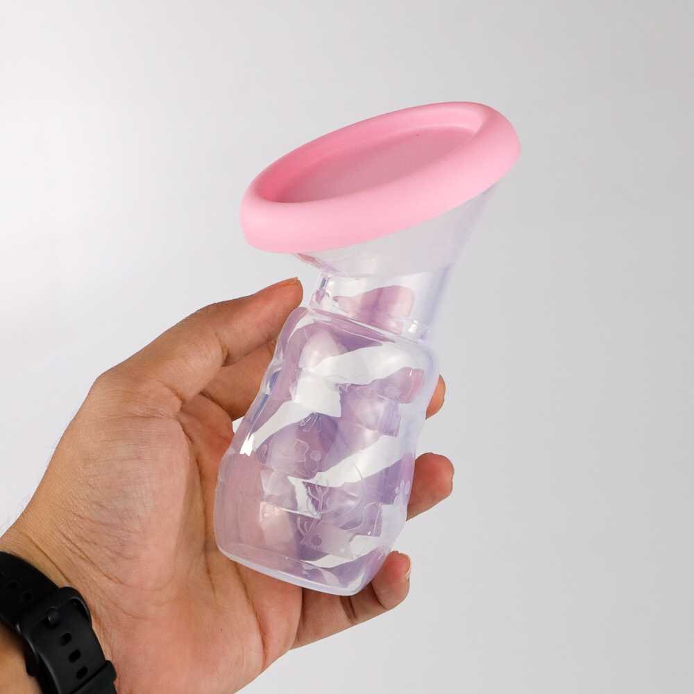 NatureBond Pompa Asi Manual Milk Breast Pump Pompa Susu Asi Manual Silikon Botol Susu Silicon 150ML