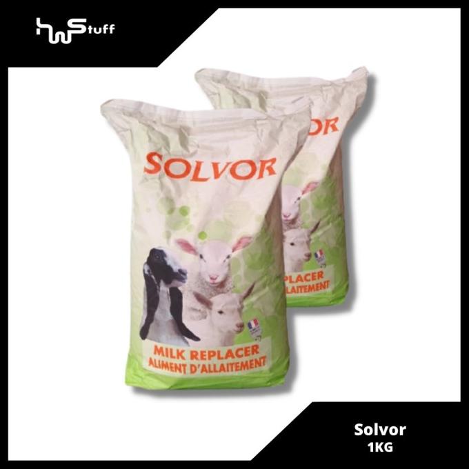 1000grSusu SOLVOR susu hewan ternak cempe sapi dllpengganti susu