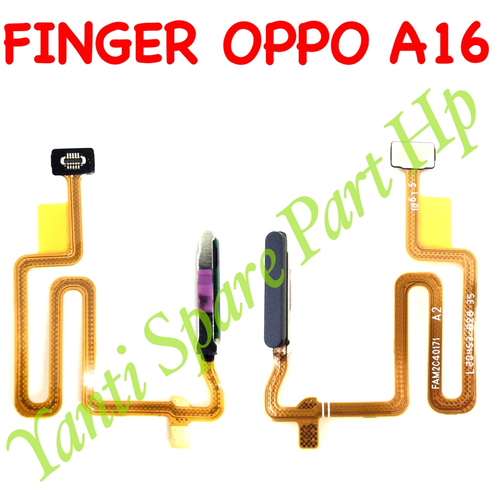 Flexible Fingerprint Oppo A16 A54 4G Original Terlaris New