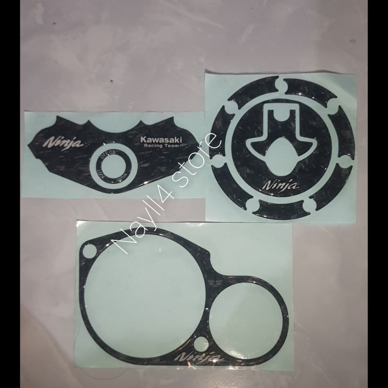 stiker variasi carbon forged ninja r/variasi ninja r carbon forged