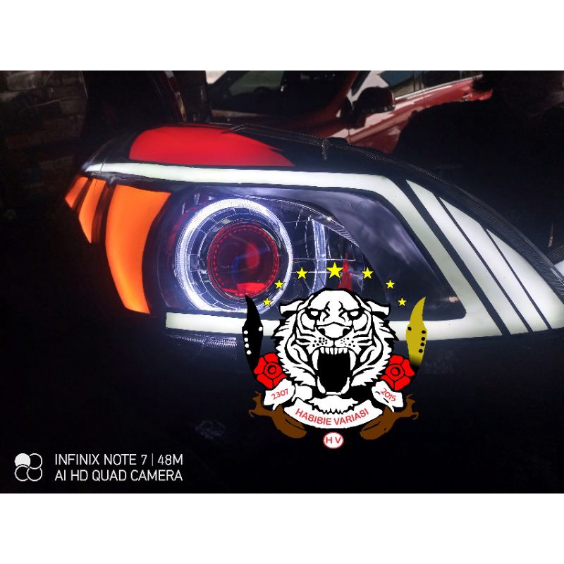 Jual Headlamp Suzuki Ertiga 20132017.Lampu Headlamp Suzuki Ertiga Castem Projector Proji Led