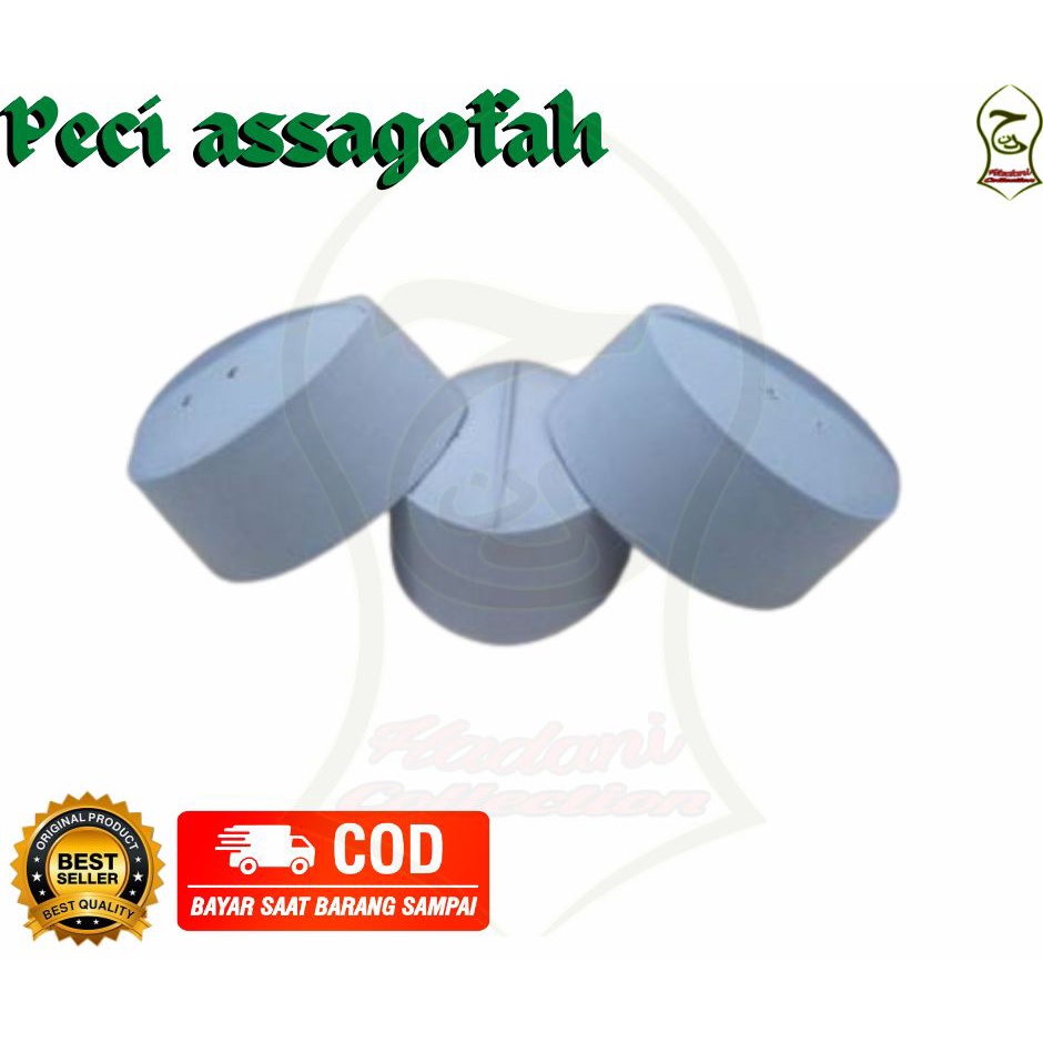 Peci Songkok Putih / Peci Marawis Putih Polos/peci marawis polos/peci haji/peci putih/peci assagofah/peci marawsi dewasa.