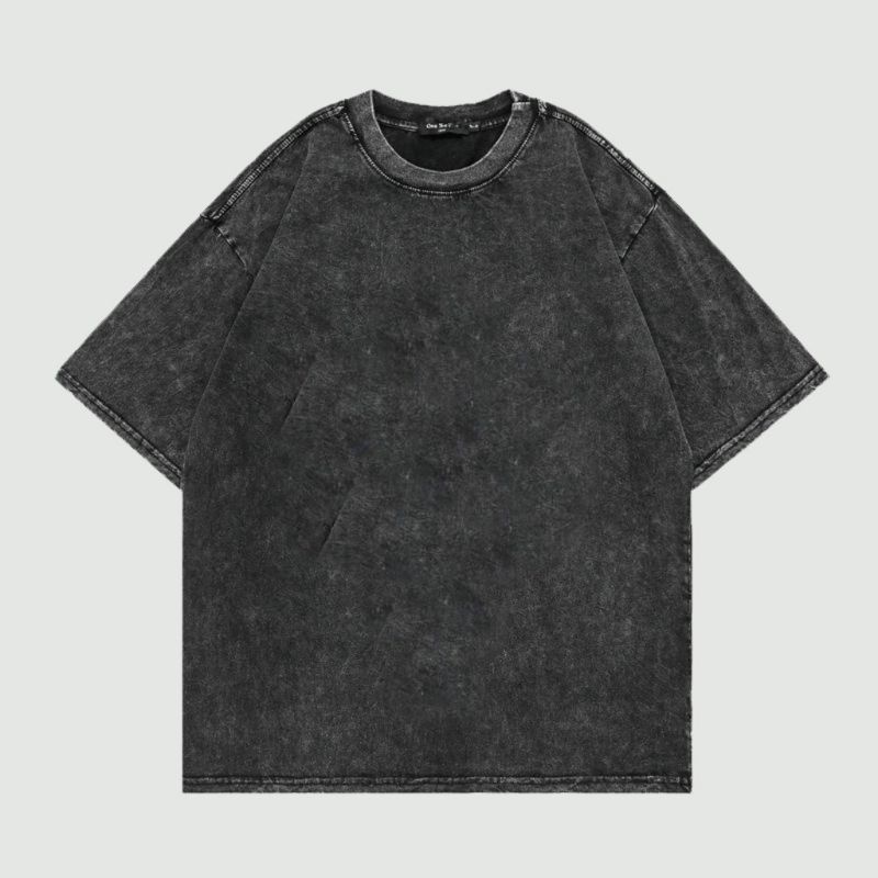 KAOS OVERSIZE PRIA | KAOS WASHING ACID OVERSIZE 24S