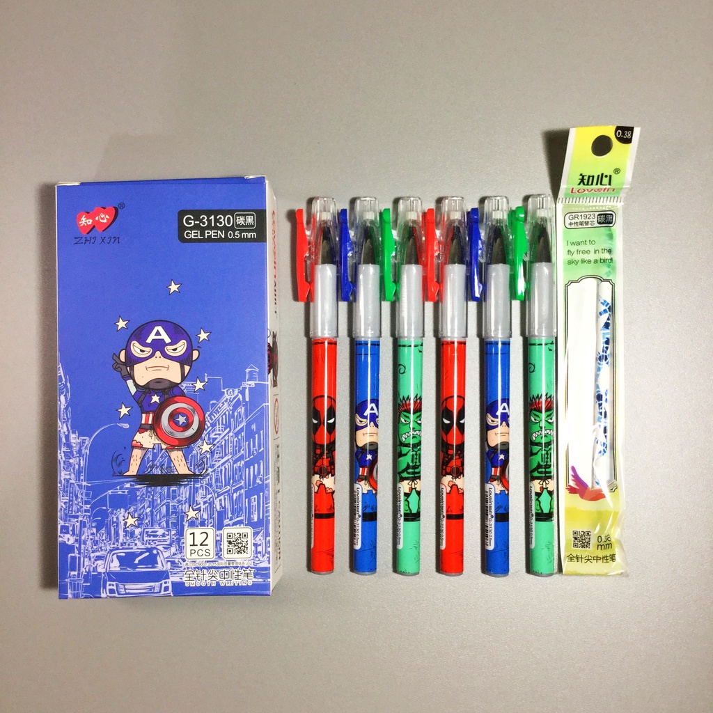 

(PAK) Pulpen Gel Zhi Xin G-3130 / Pulpen Gel Zhi Xin 0.5 mm / Bolpoin Gel Lucu