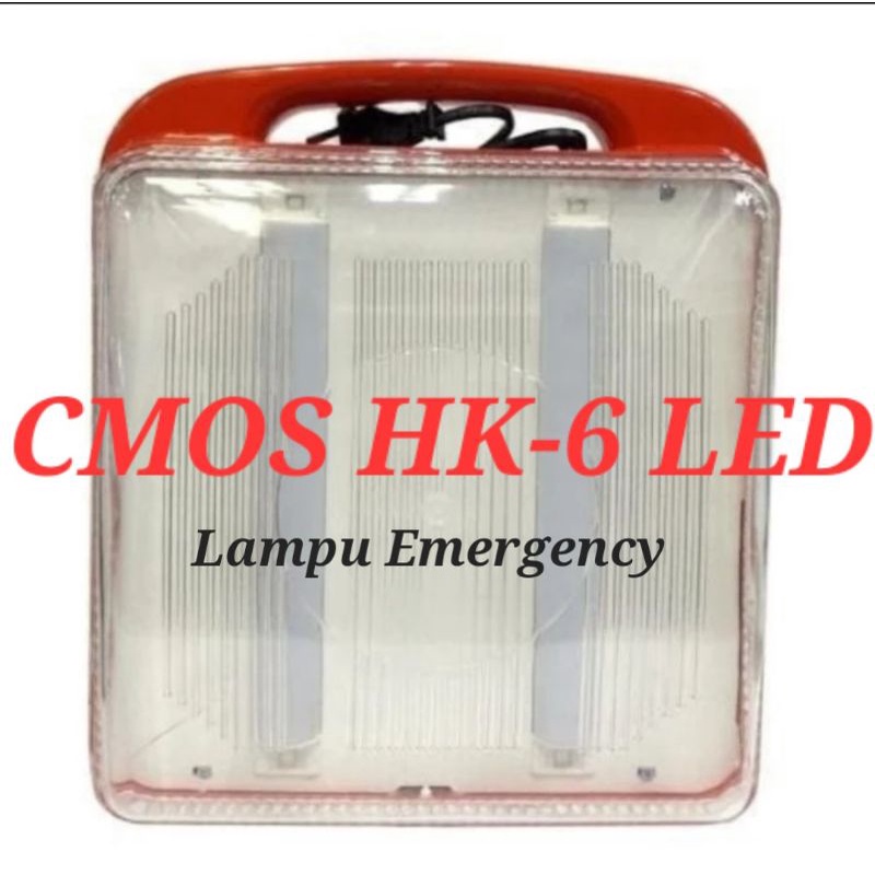 CMOS LAMPU EMERGENCY HK 6 LED SENTER