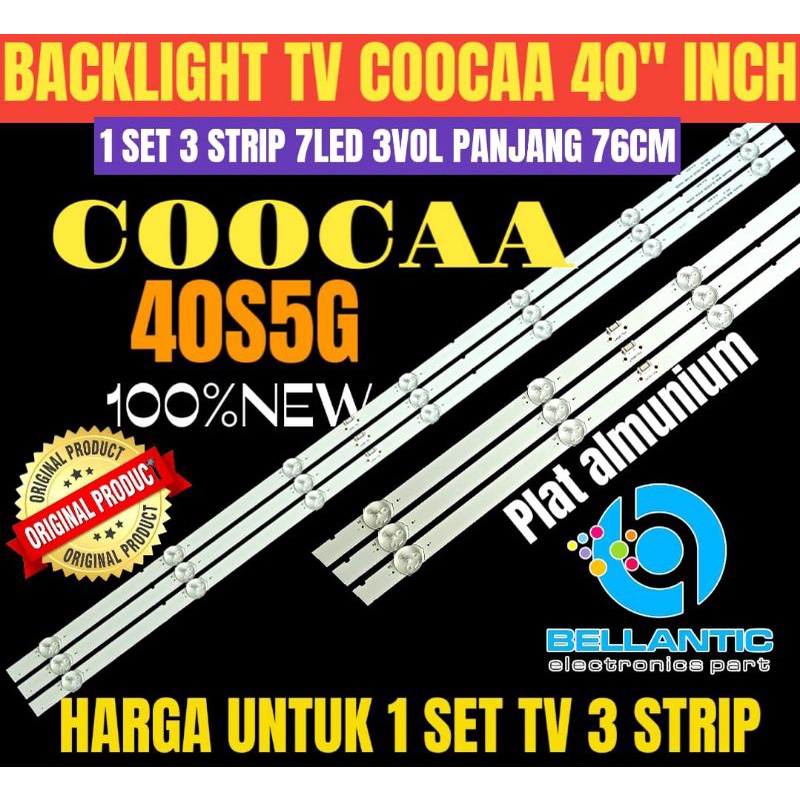BACKLIGHT TV LED COOCAA 40S5G BACKLIGHT TV LED COOCAA 40 INCH