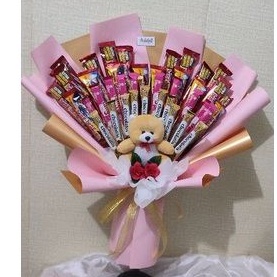 

Buket Snack Premium Boneka Hadiah Ulang Tahun