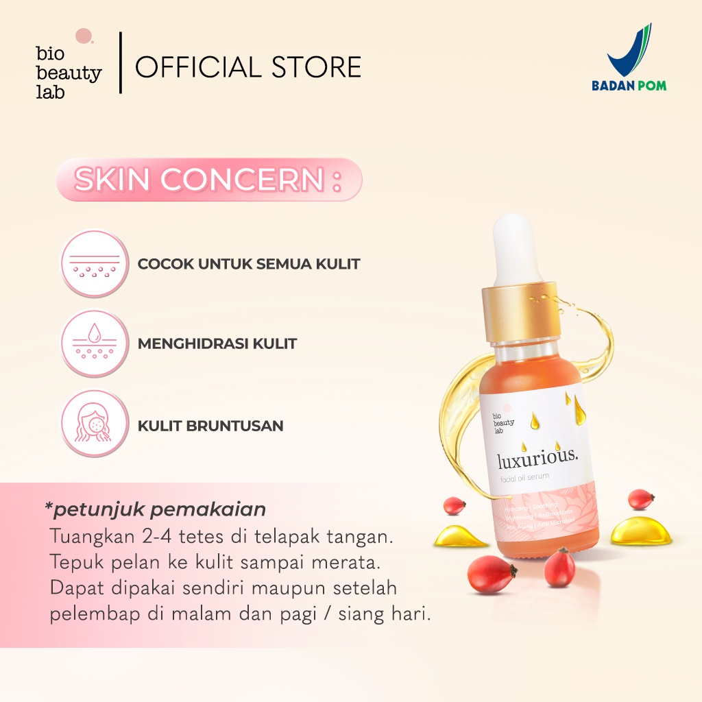 Bio Beauty Lab Paket Reseller 6 Pcs (Luxurious Facial Oil Serum 20ml ) + 6 Pcs (Acne Treatment Facial Oil Serum 20ml )