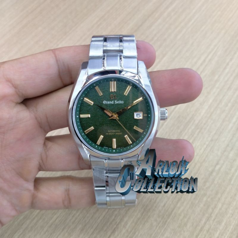 Jam Tangan Pria Grand Seiko SLGH011 Green Dial Automatic arlojicollection