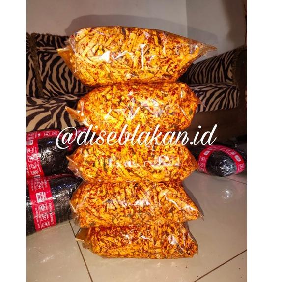 

Paling Diminati.. paket reseller 5kg basreng pedas daun jeruk H7N