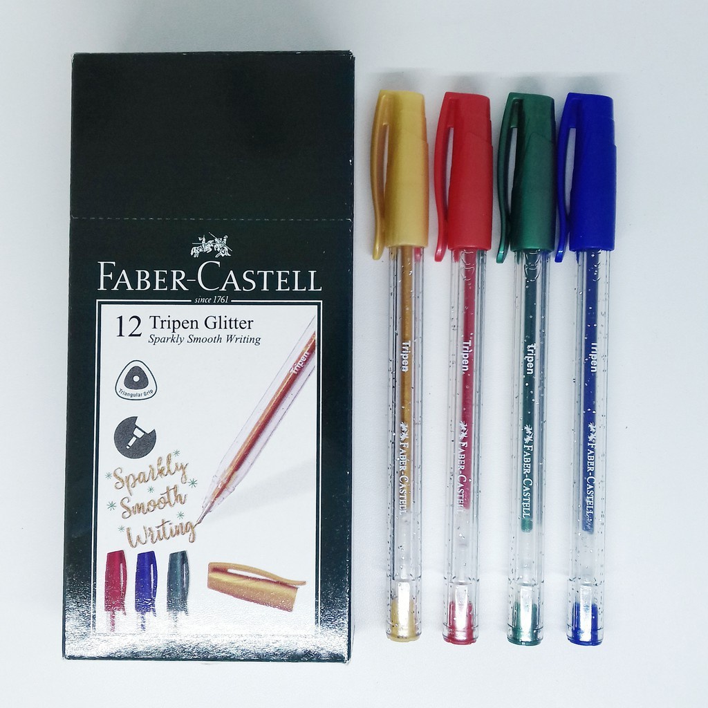 

BOLPOINT TRIPEN GLITER FABER CASTELL