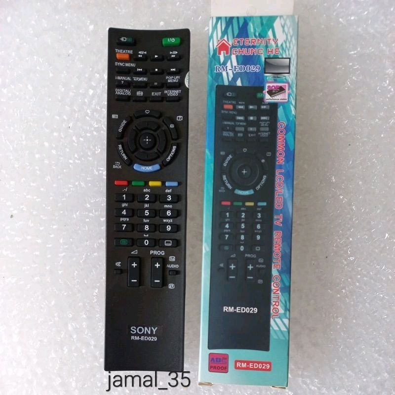 REMOTE REMOT TV SONY BRAVIA LCD LED EDO29 MULTI