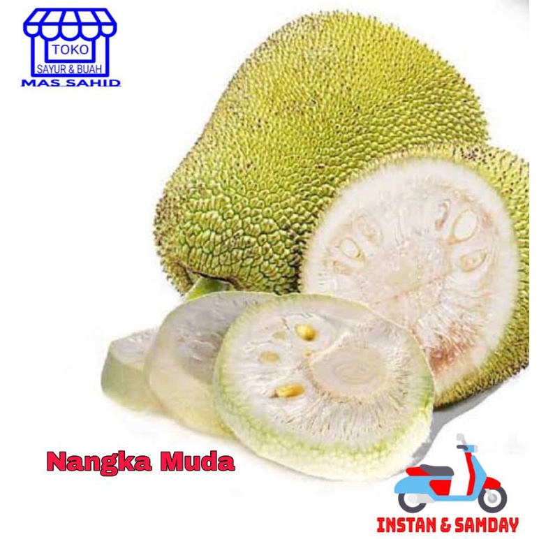 

Nangka Muda Cacah Nangka Bulat Utuh KIRIM INSTAN & SAMDAY