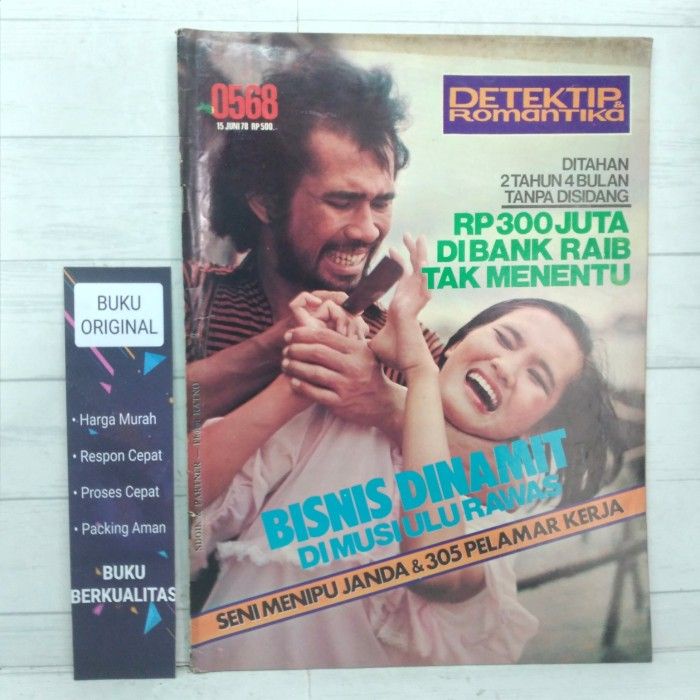Majalah Detektip Romantika 0568 15 Januari 1978