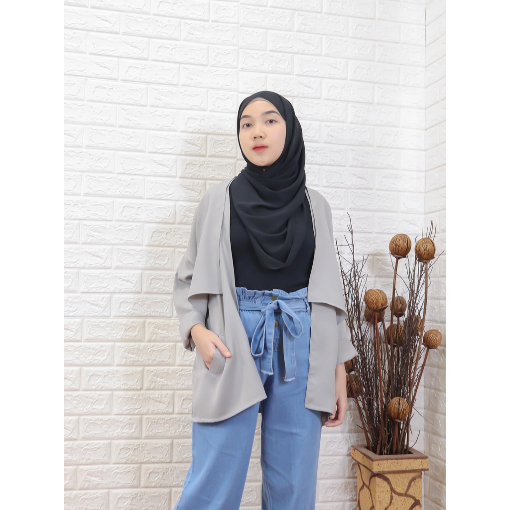 Yonna outer / outer korean - atasan manita / kardigan-blazer - outer kekinian