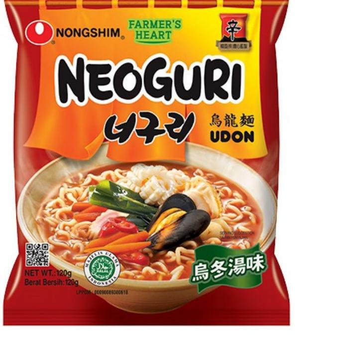 

Terlaris!! NEOGURI UDON NONGSHIM isi 4pcs 3KD!