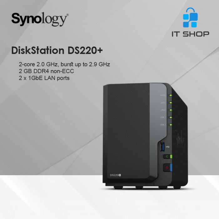 Dck Synology Nas Ds220+