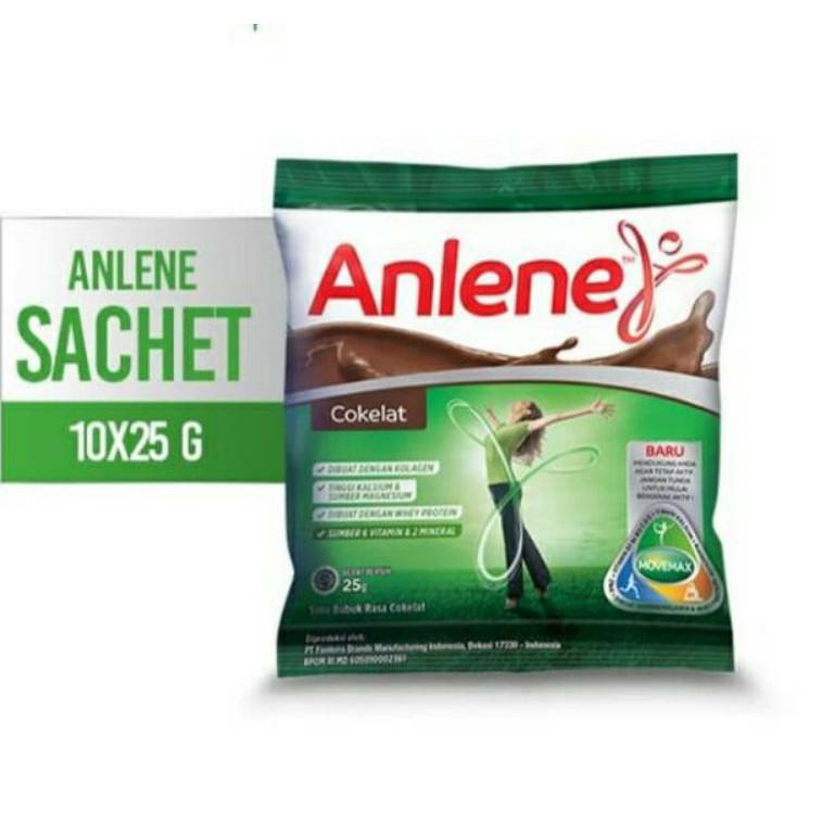 

Ready Stok Anlene sachet vanila & coklat 25gx10