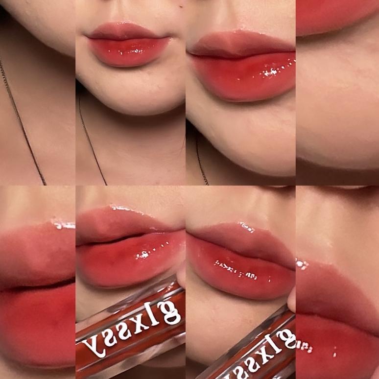 Produk Baru [BUY 1 GET 1] Cherry Red Tinted Lip Gloss GLXSSY .,..,.,.,.