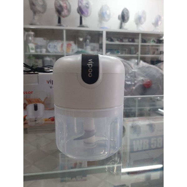 Vipoo Chopper Mini Portable Alat Potong Penggiling Portabel