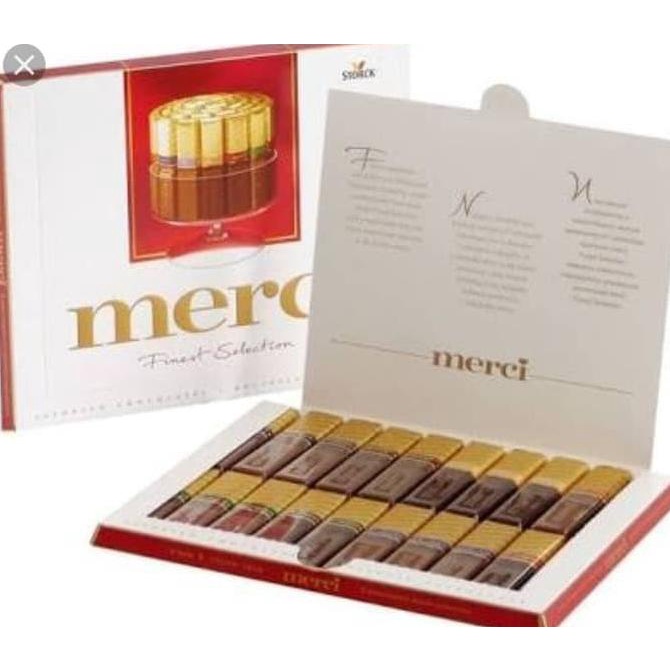 

PROMO!! Storck Merci Fine Assorted Chocolate-Coklat Import