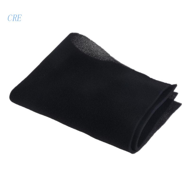 Cre 500x400x3/5MM DIY Filter Debu Komputer Mesh PC Untuk Case Fan Cooler Dustproof Cover Spons 60PPI Hitam