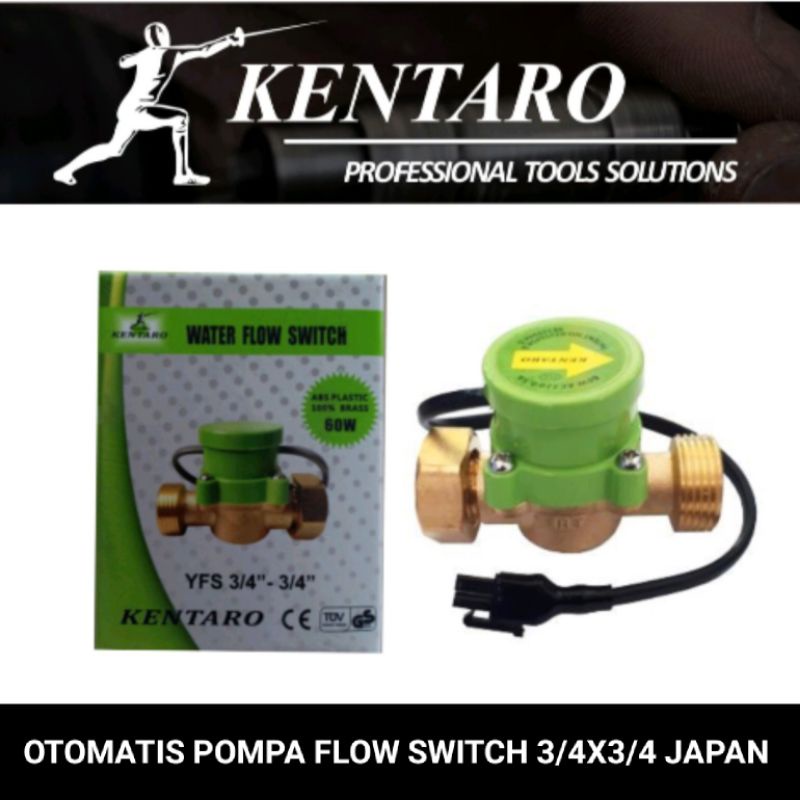 FLOW SWITCH / OTOMATIS POMPA AIR 3/4&quot;X3/4&quot; KENTARO JAPAN QUALITY