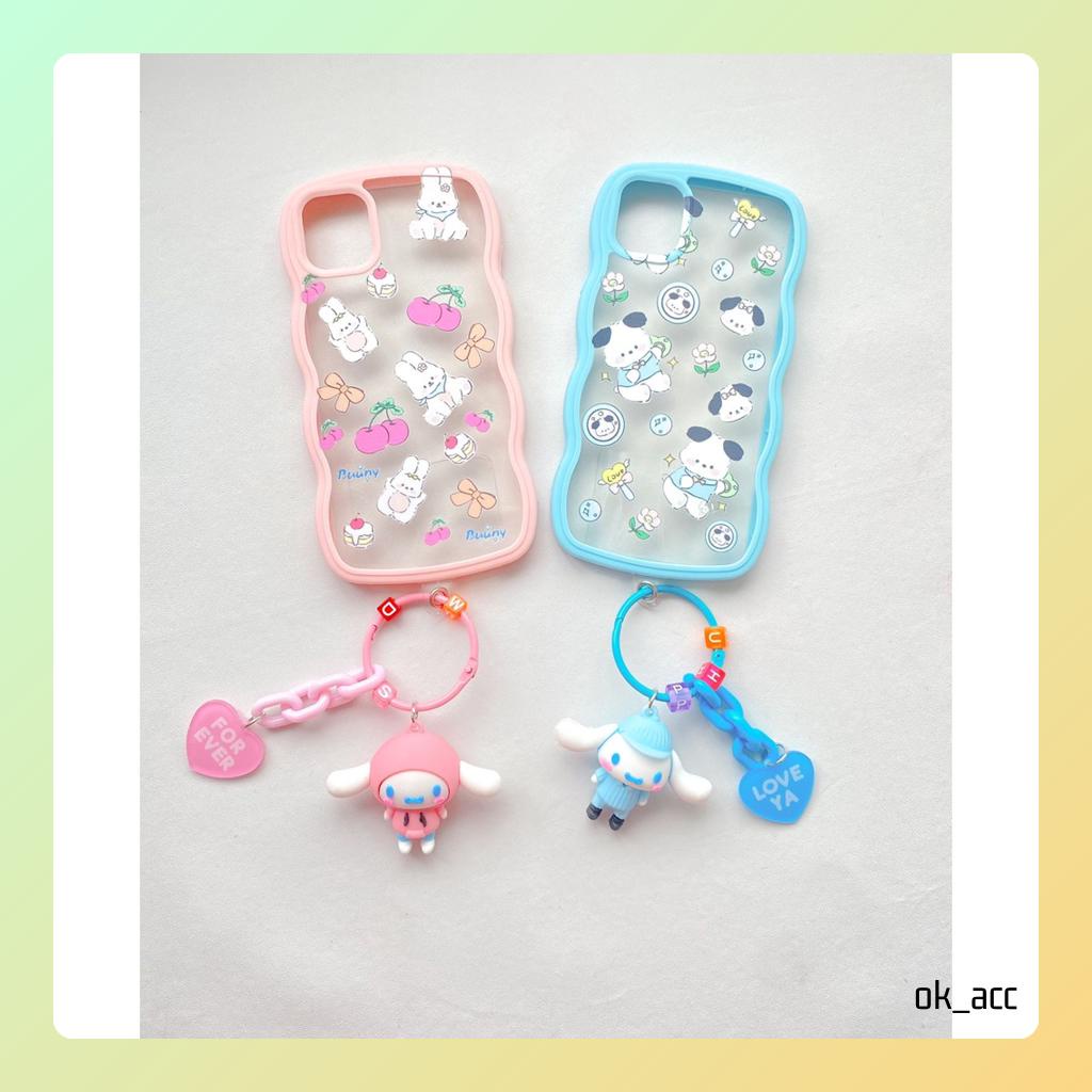 BARU Softcase Motif karakter For Iphone 7+ 8+ Plus X Xs Xr Max 11 12 13 14 Pro Max 14+ 14Plus HH36 DY