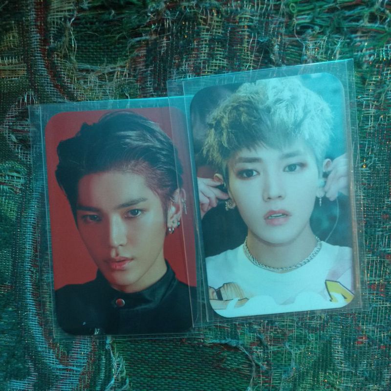 NCT 127 Taeyong SUPERM USA Tour 2 Pc Photocard Set