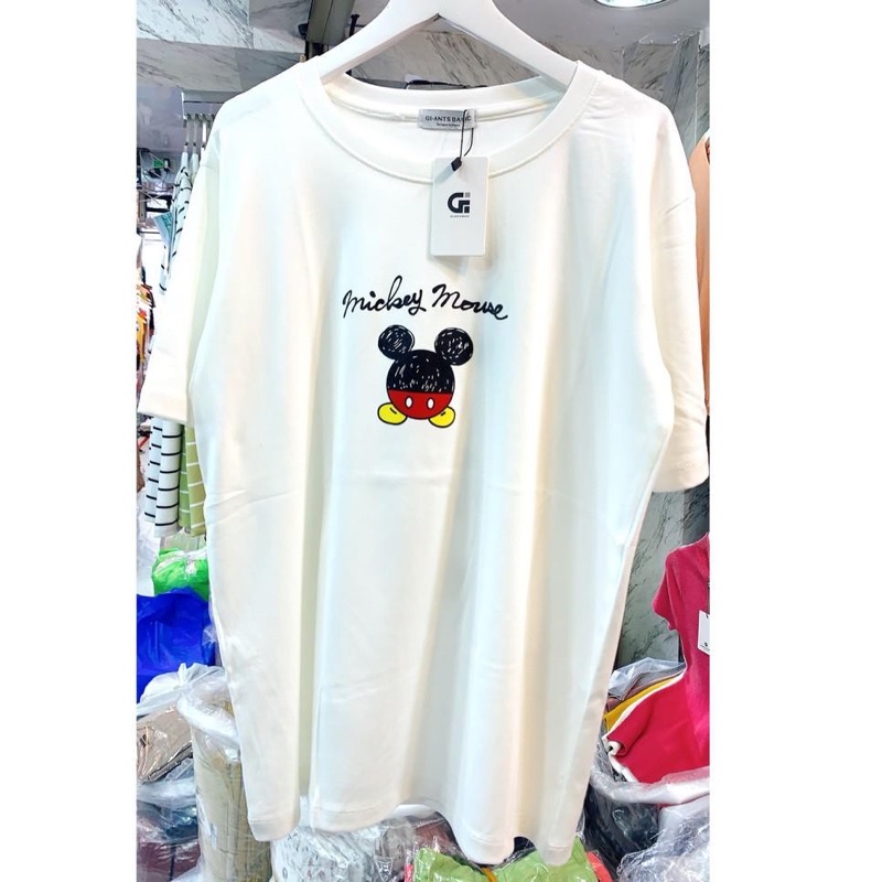 ATASAN GIANTS BASIC MICKY OVERSIZE KAOS IMPORT BANGKOK (BJGB407)