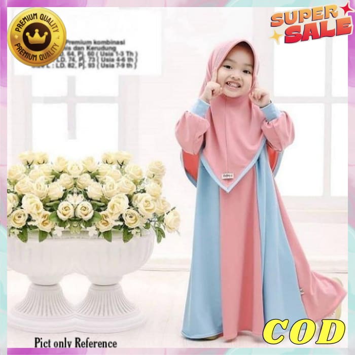 Baju Gamis Anak Perempuan Murah Bju Gamis Anak Perempuan Tanggung Terbaru 2023 Gsmis Anak Cewek Impo