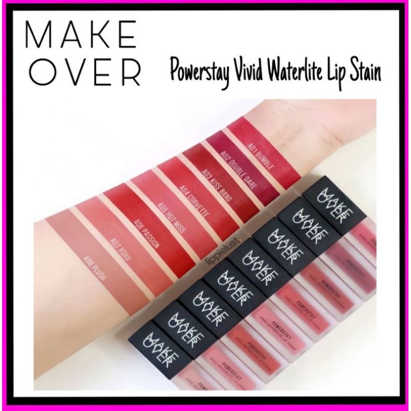 Makeover Powerstay Vivid Waterlite Lip Stain/Makeover Lip Stain/Makeover Vivid Lip Stain