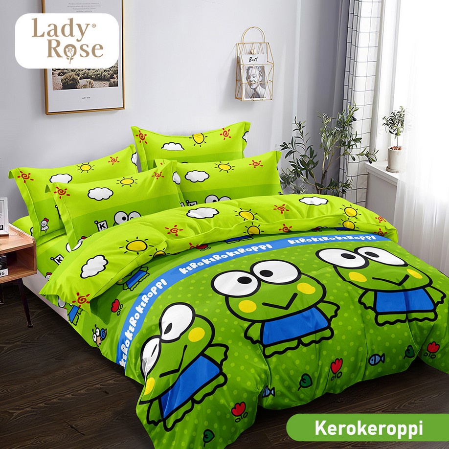 lady rose bedcover king size FLAT bedcover aestetic 180x200 FLAT - KEROPI