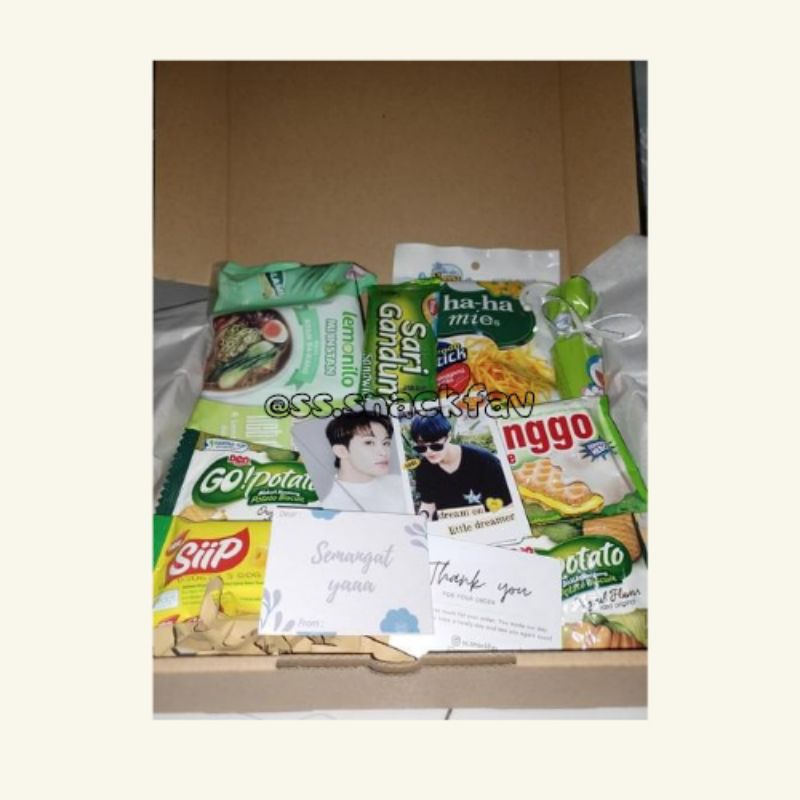 

(NCTZEN WAJIB ORDER)SNACK BOX SPECIAL FOR NCTZEN / HAMPERS SNACK BOX NCTZEN / SNACK BOX SIJEUNI / HAMPERS NCTZEN