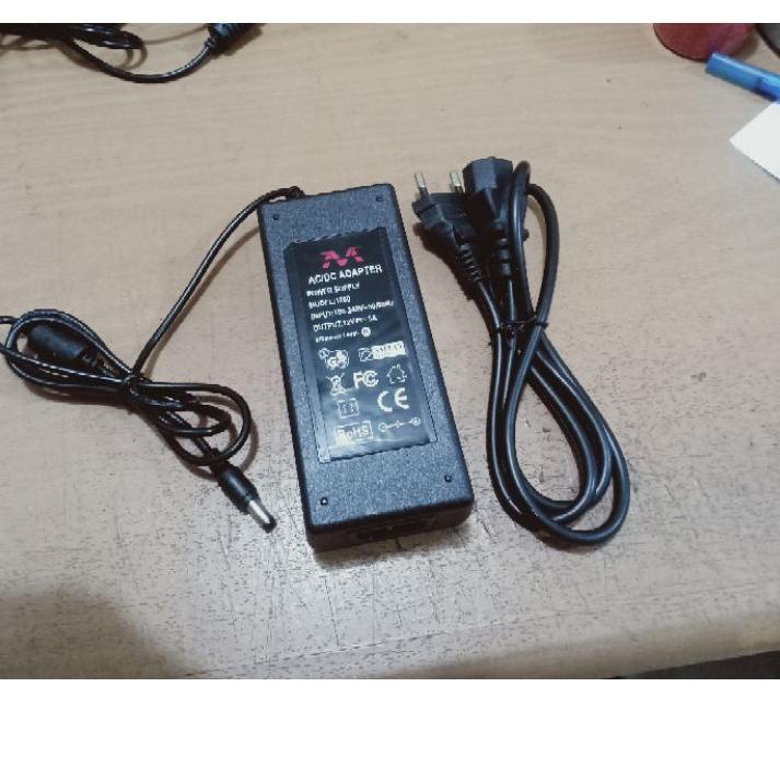 COD[HJ]-Adaptor 12v 5a charger cctv dvr 5 ampere 12 volt taiwan original pompa air waterpump LED str