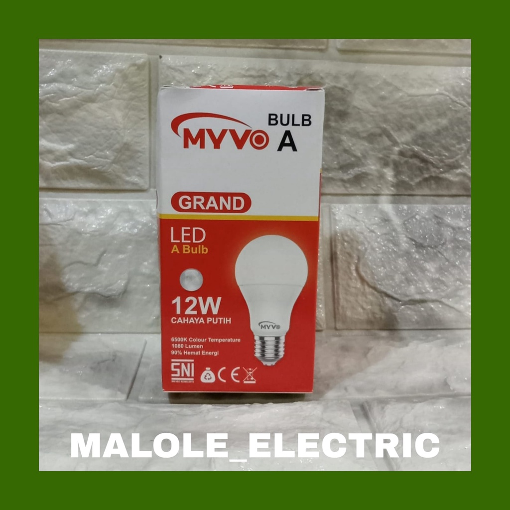 Lampu Led Myvo Grand A Bulb 12 watt