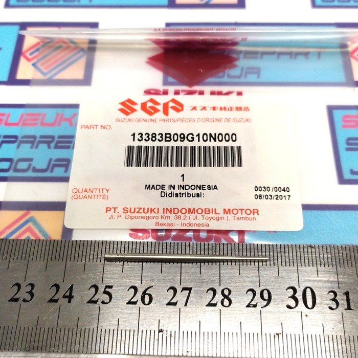 Suzuki Parts 13383B09G10N000 Jarum Skep Karbu Suzuki New Smash 110 Ori