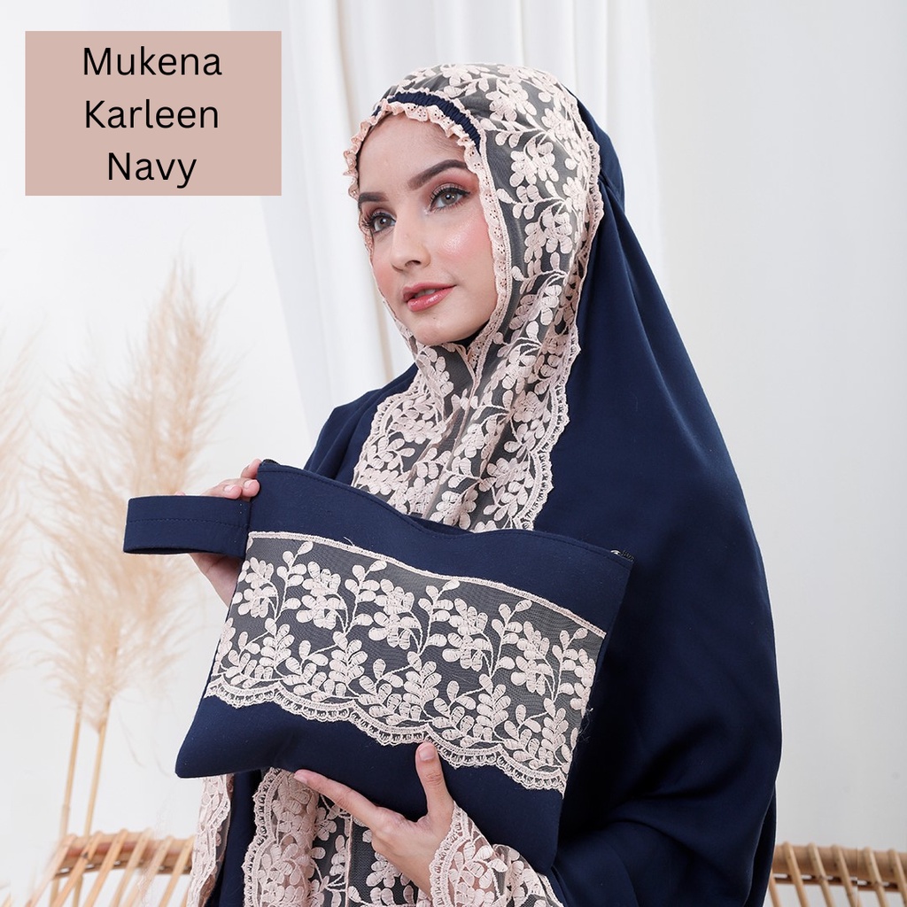 Jumuna - Mukena Dewasa Lace Mikro Karleen