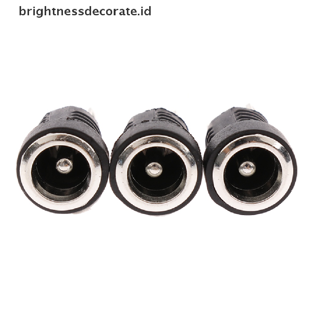 [Birth] 5pasang 5.5 x 2.1 DC Male Female Terminal 12V DC Power Supply Plug Socket Adapter [ID]