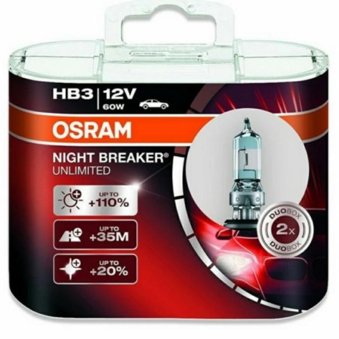 Bohlam Lampu Jauh High Beam Rush Terios OSRAM HB3 NBR Unlimited
