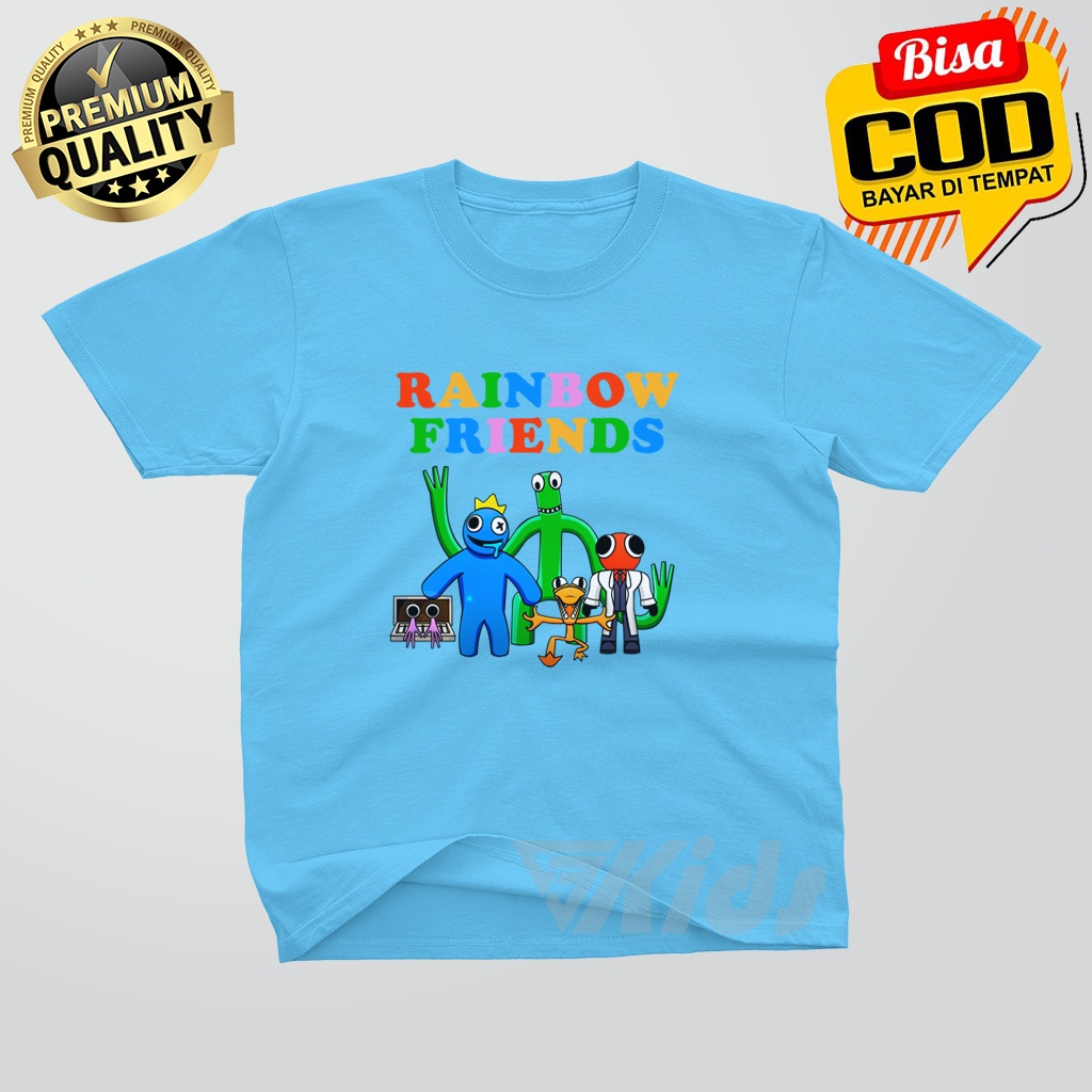 BAJU ANAK MURAH KARAKTER RAINBOW FRIENDS - BAJU ANAK MURAH KARAKTER RAINBOW FRIENDS