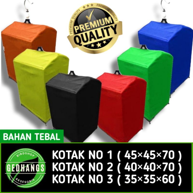 krodong kerodong sangkar kandang kotak kosan tebal no 1,2,3