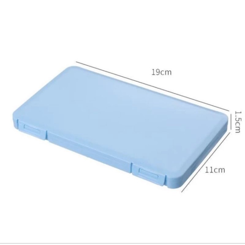 Box Penyimpanan Masker Ukuran 18,7x11x1,5CM
