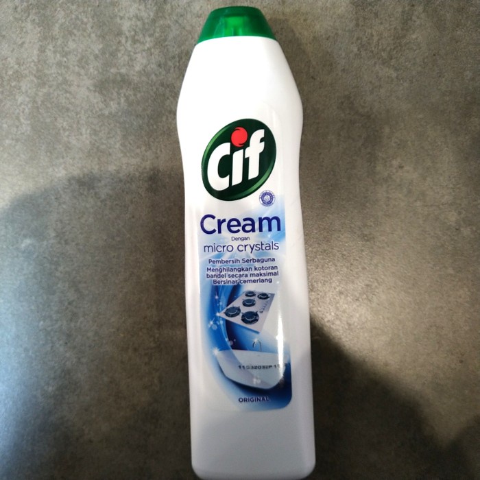 [COD] Cif Cream Dengan Micro Crystal Pembersih Serbaguna 660Gr Dapur - Perlengkapan Alat Kecantikan 
