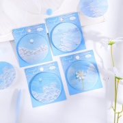 

Eternal Land Round Sticky Notes / Sticky note / sticky note unik