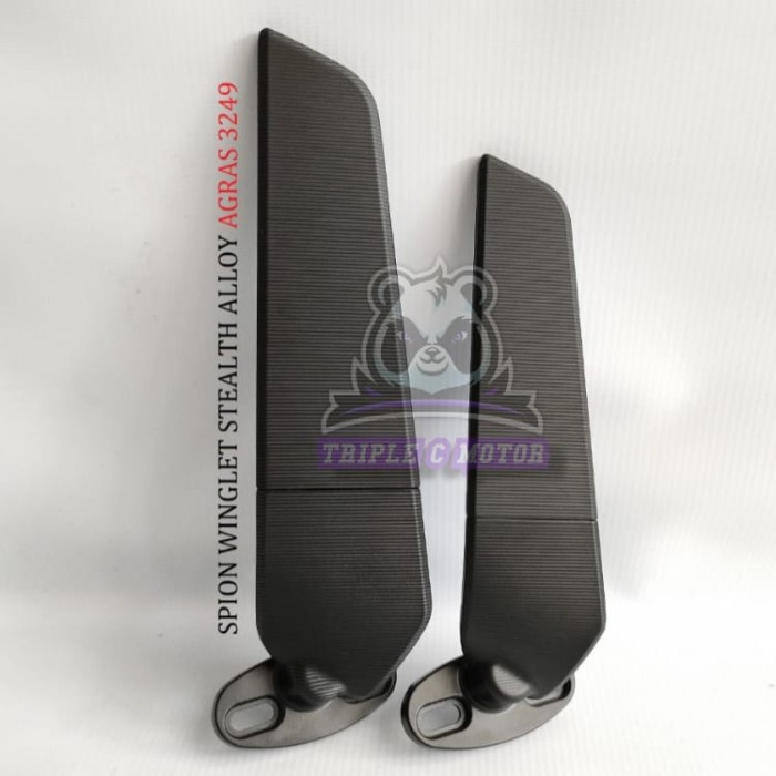 Spion Winglet Mirror Stealth Model Rizoma Ninja 250 Fi R15 R25 Cbr 150