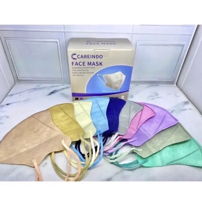Masker Duckbill Careindo Mix isi 50pcs