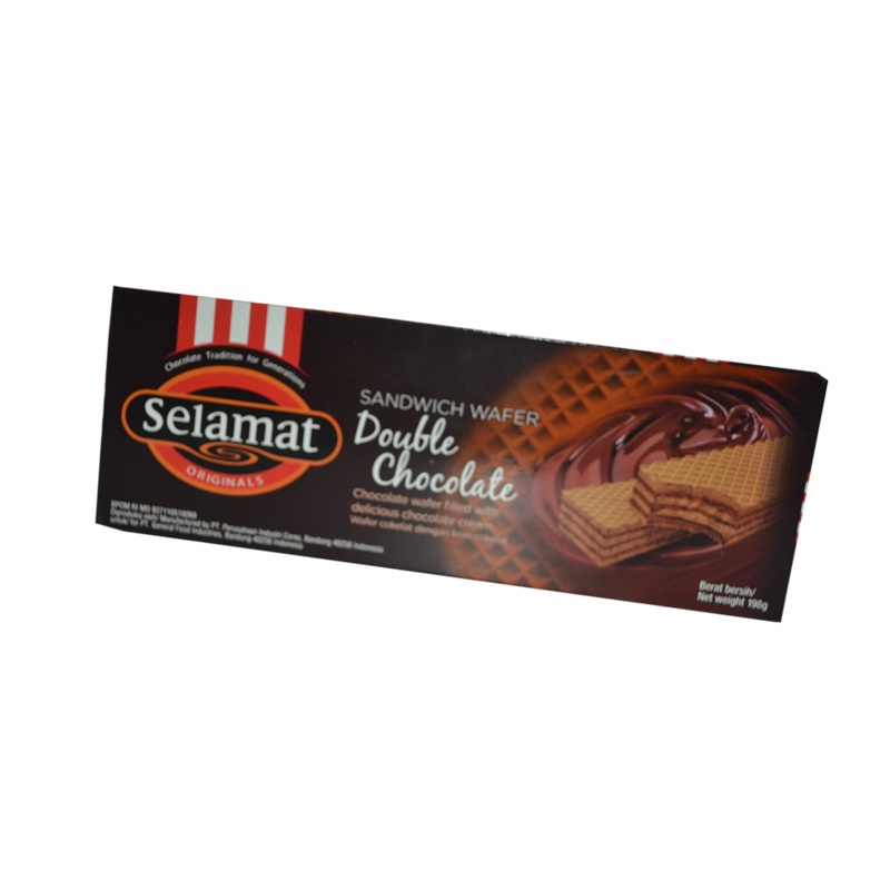 

Selamat Wafer Double Chocolate 145Gr