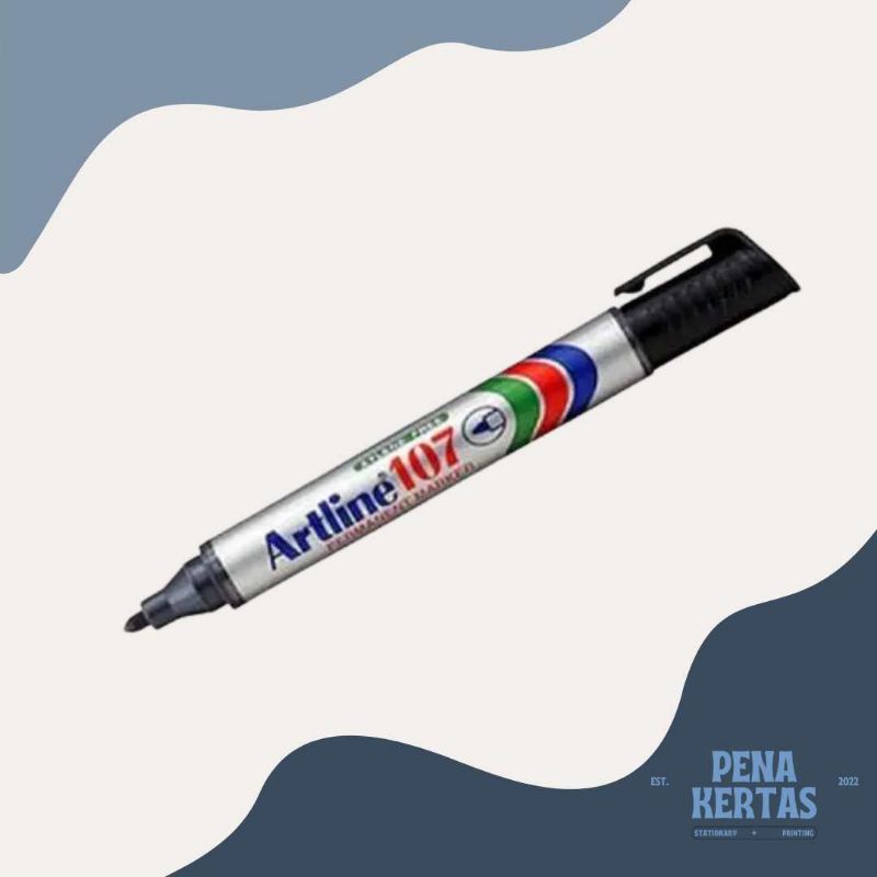 

Spidol / Marker Permanent / Tidak Dapat Hapus / Luntur ARTLINE 107